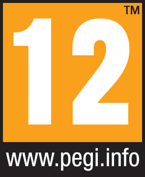 Image of Pegi 12, age must be 12 years old or older