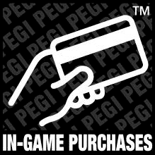 Image of in-game purchases, the game contains in-game purchases